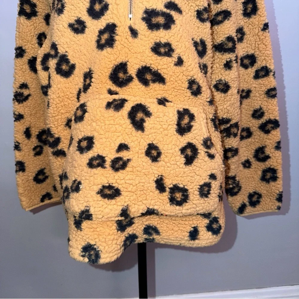Style & Co Animal Print Half-Zip  Size XL - Picture 3 of 7